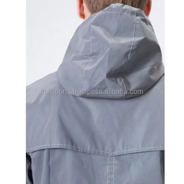 Custom Embroidered High Quality Jacket Men Women/ Printed Nylon Hooded Jackets/ Sublimation Streetwear Windbreaker Anoraks