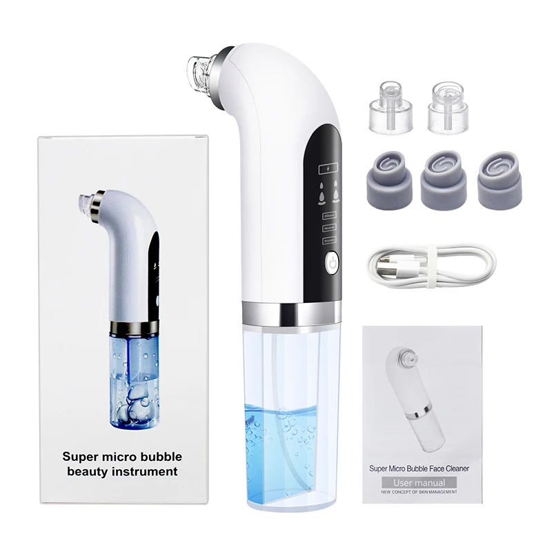 2024 High quality Oil Absorbing Handheld beauty tools blackhead remover Pimple Removal Suction Extractor vacuum cleaners