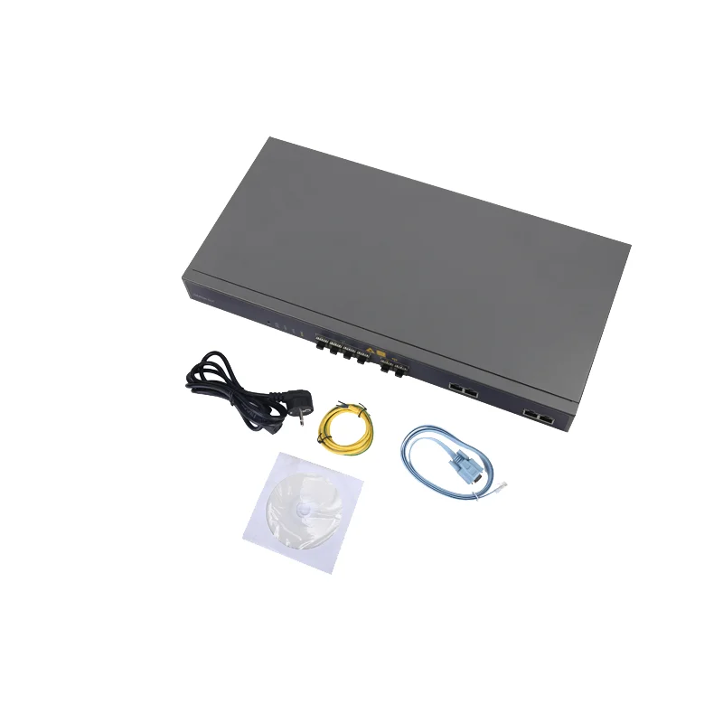 High performance 1U 19 inches Layer 2 EPON 4 PON port OLT with WEB/CLI/EMS Management EPON OLT for FTTX FTTH FTTB