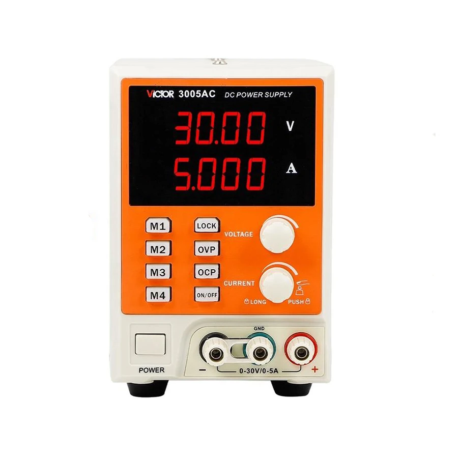 VICTOR 3005AC Program Control Smart Switching  DC Power Supply Stabilized 30V 5A Adjustable With OVP OCP with 4 Group Data Store
