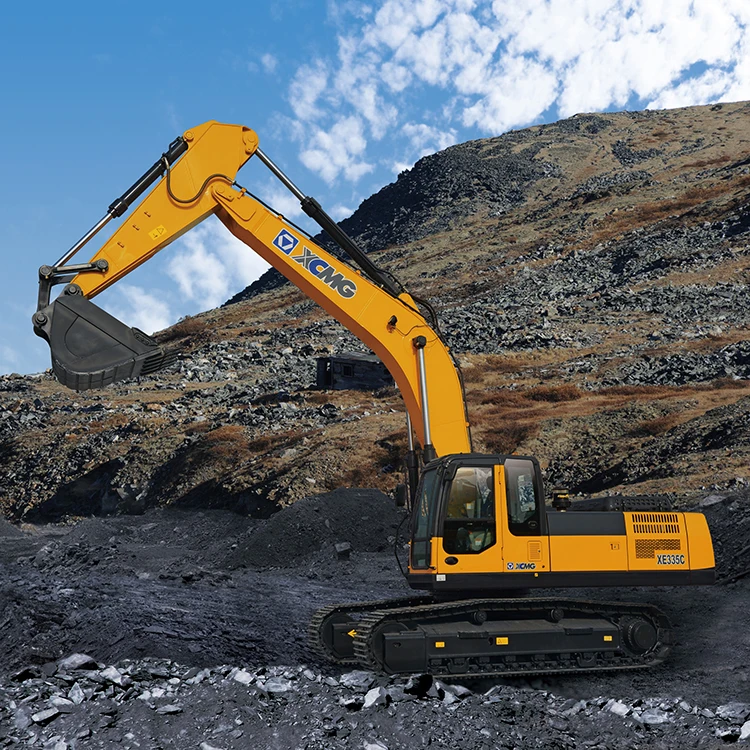  XCMG XE335C 33 тонны китайский гусеничный экскаватор горный на