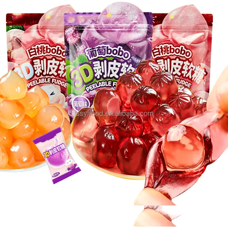 70 г Халяльные Мини Ассорти фруктовые Ароматические оболочки пилинг Желе Мягкие Мармеладные