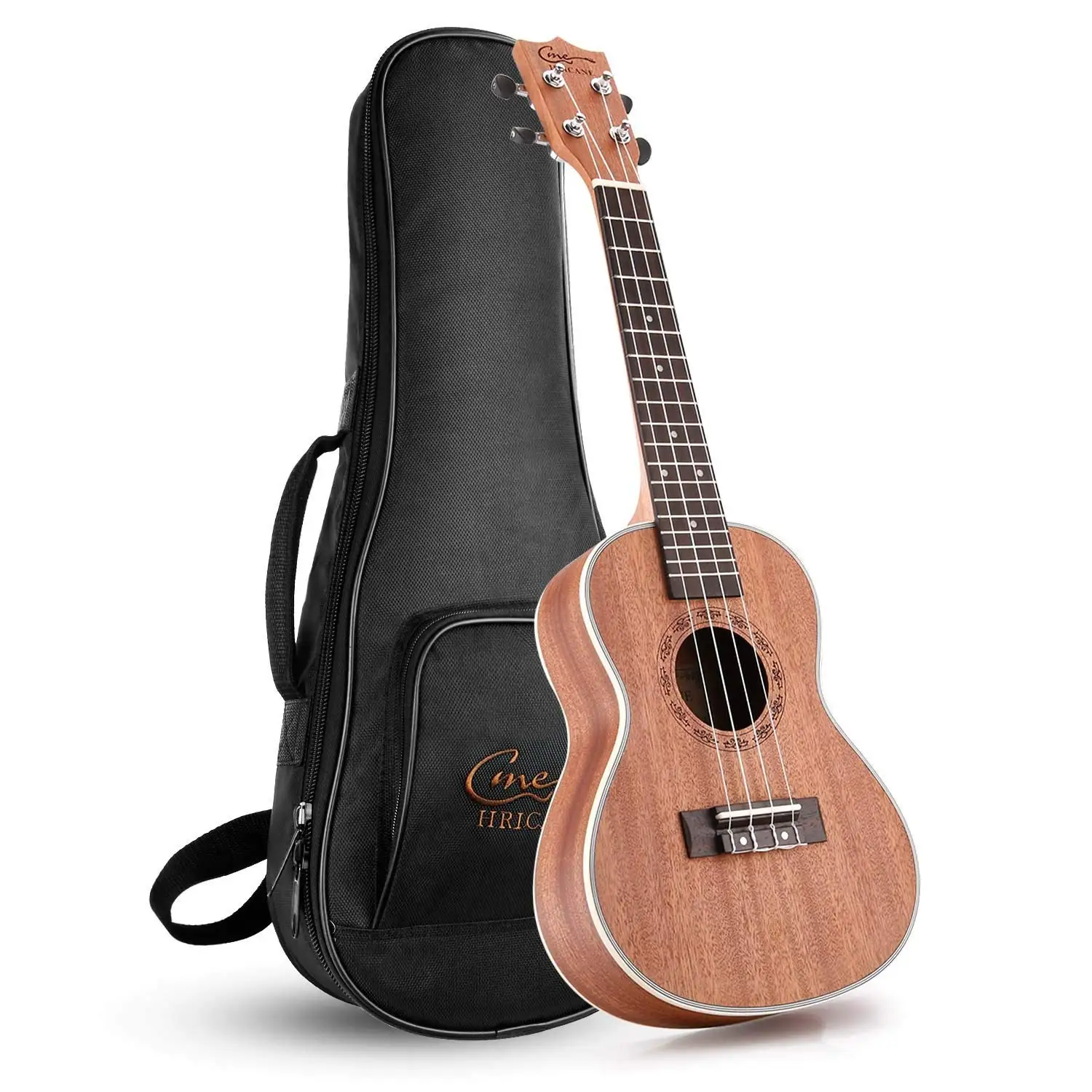 
Wholesale Hricane ukulele soprano 21 with gig bag OEM ukulele hricanetable kids 