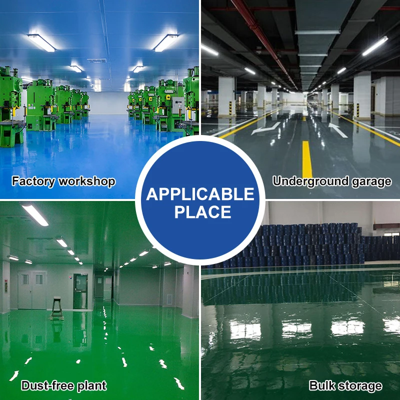 Professional Manufacturer Resin Garage Floor Paint Oil Resistant Garage Floor Paint Matte Garage Floor Paint