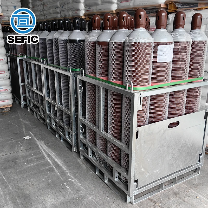 Recommend 48.8L 300CF Oxygen/Nitrogen/Argon/Helium/CO2 Empty Gas Cylinder Price For North America Market Factory Wholesale
