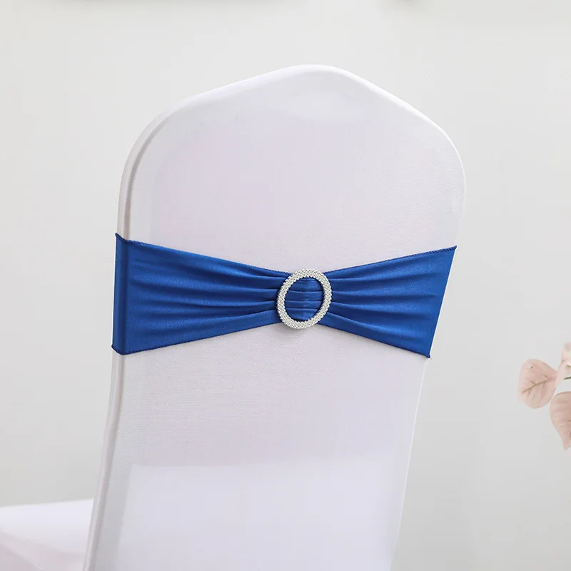 Reusable Decorative Satin Chair Cover Sashes for Wedding Party Dining events