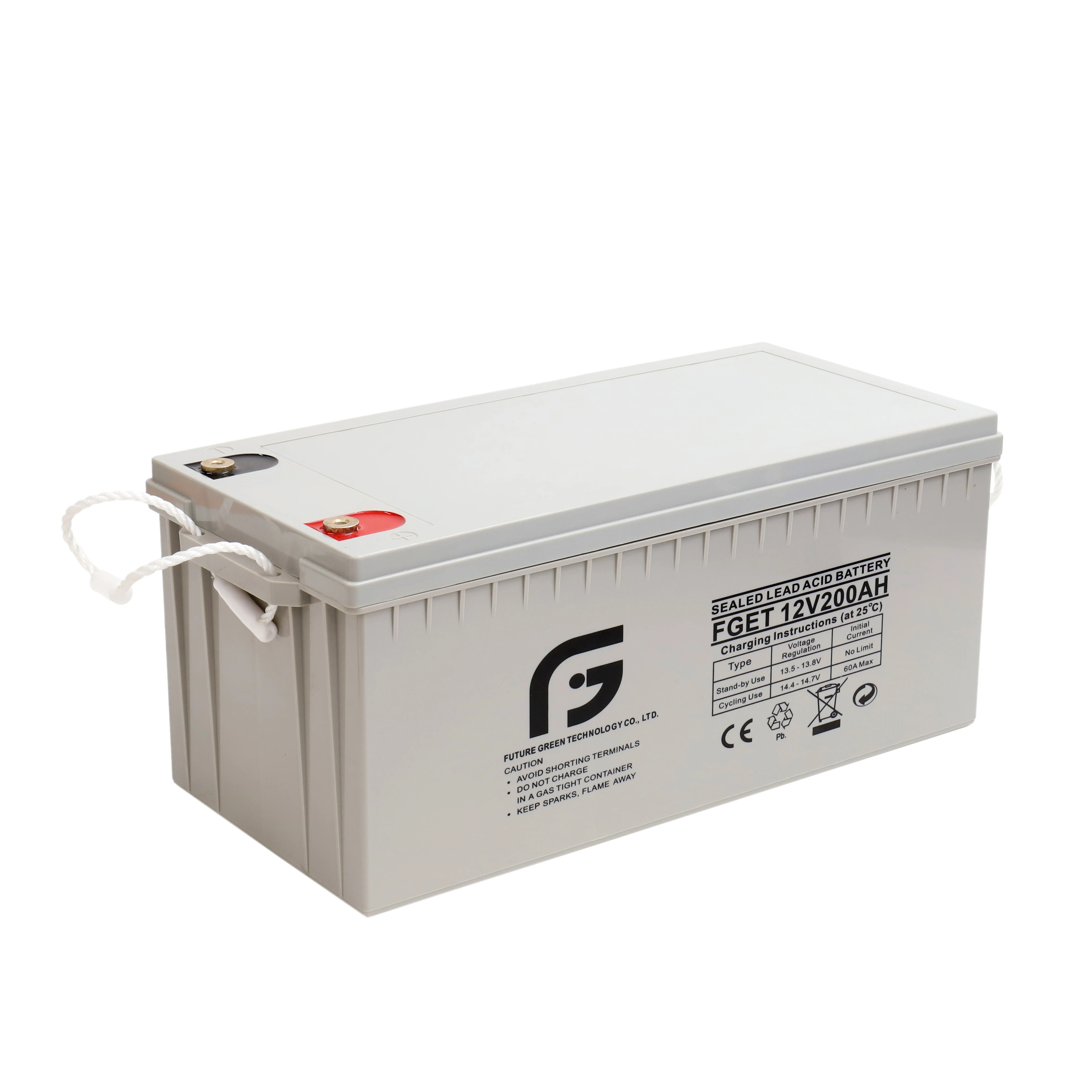 FGET 12V AGM Battery Gel 120Ah 150Ah 200Ah Deep Cycle Battery For Solar System