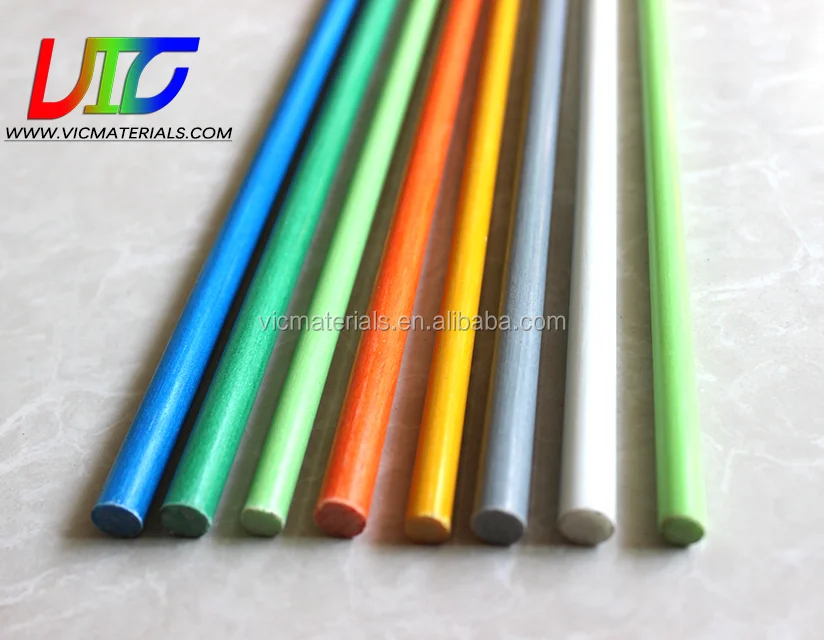 
hot selling products fiberglass round stick from professional manufacturer 