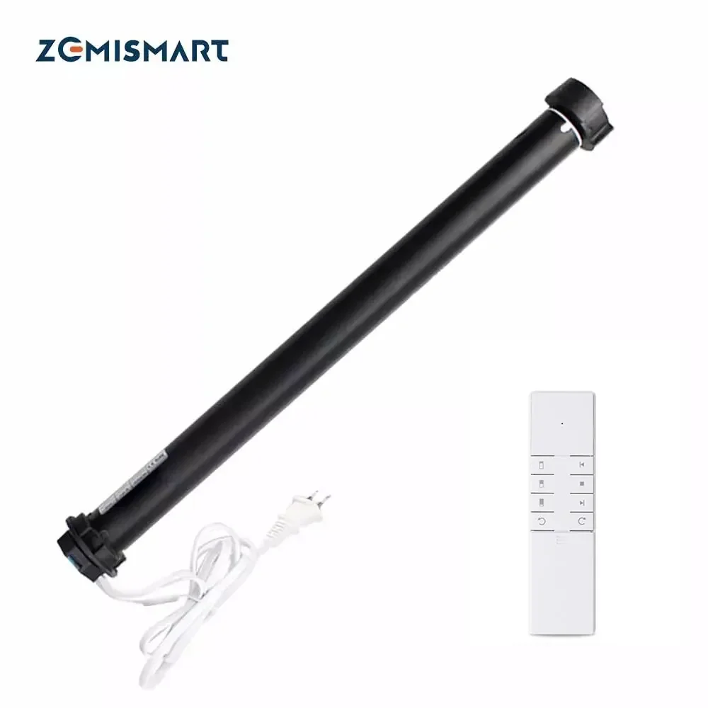 Zemismart WiFi Roller Shade Motor for 37mm Tube Smart Life Alexa Google Home Control Support Alexa Google Home Control