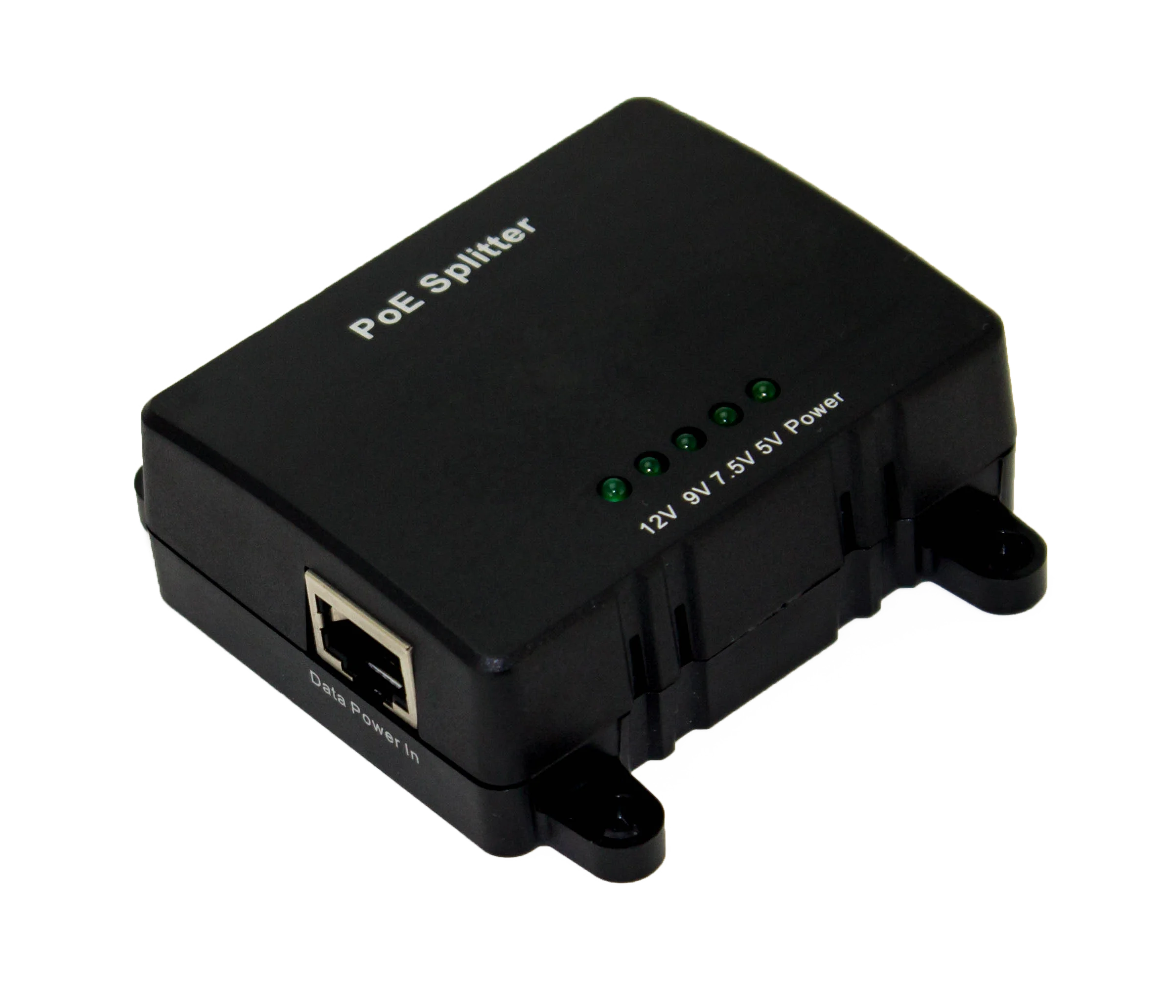 High Quality 30W PoE Splitter 10/100/1000Mbps 5v 9v 12v 18v Output Gigabit Ethernet Splitter
