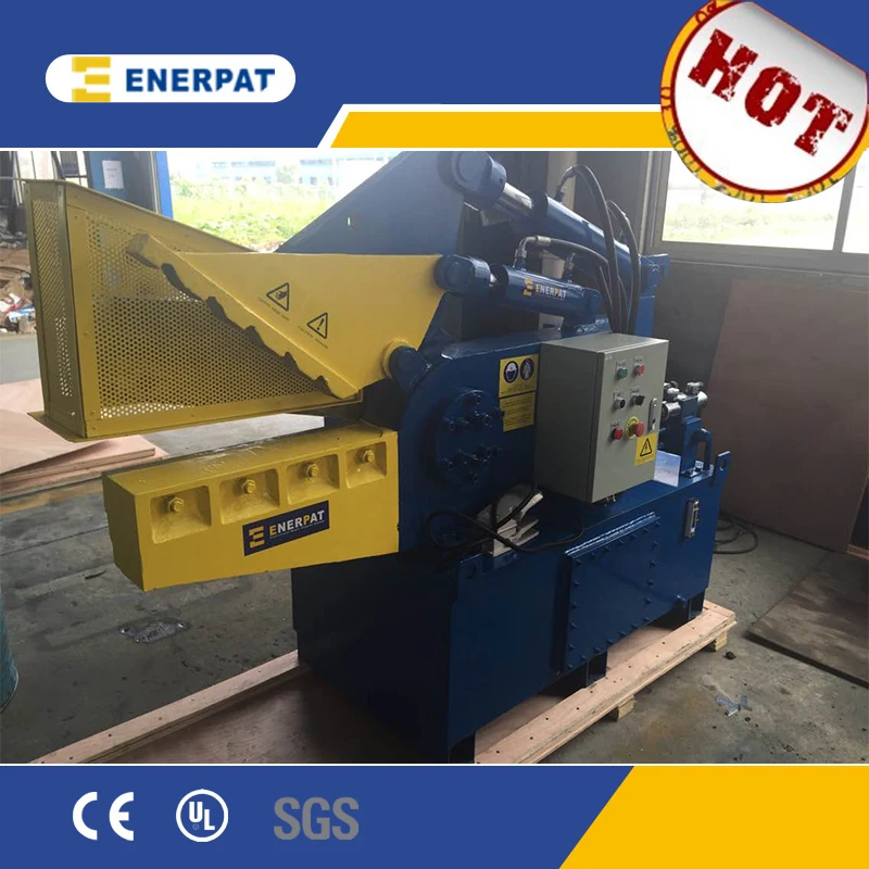 Alligator Shear / Hydraulic Scrap Non Ferrous Shear Machine with CE Ferrous Metal Pipe Cutting Machine 28 Mm Steel Bar 1.65 Tons