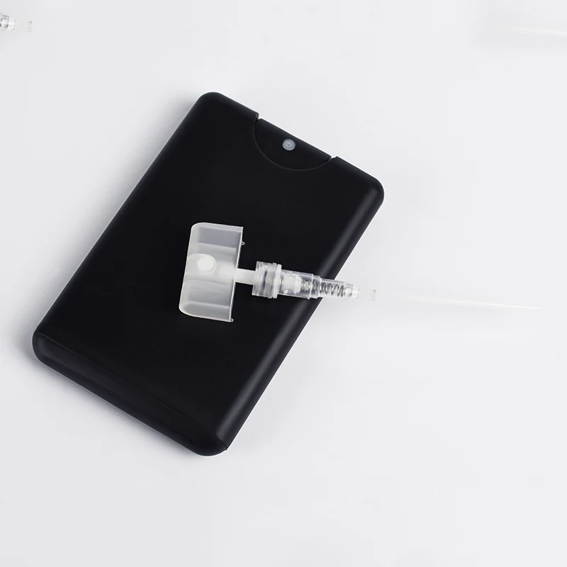 20 мл полипропиленовый пластиковый Карманный флакон духов белый прозрачный черный Кредитная карта спрей бутылка тумана