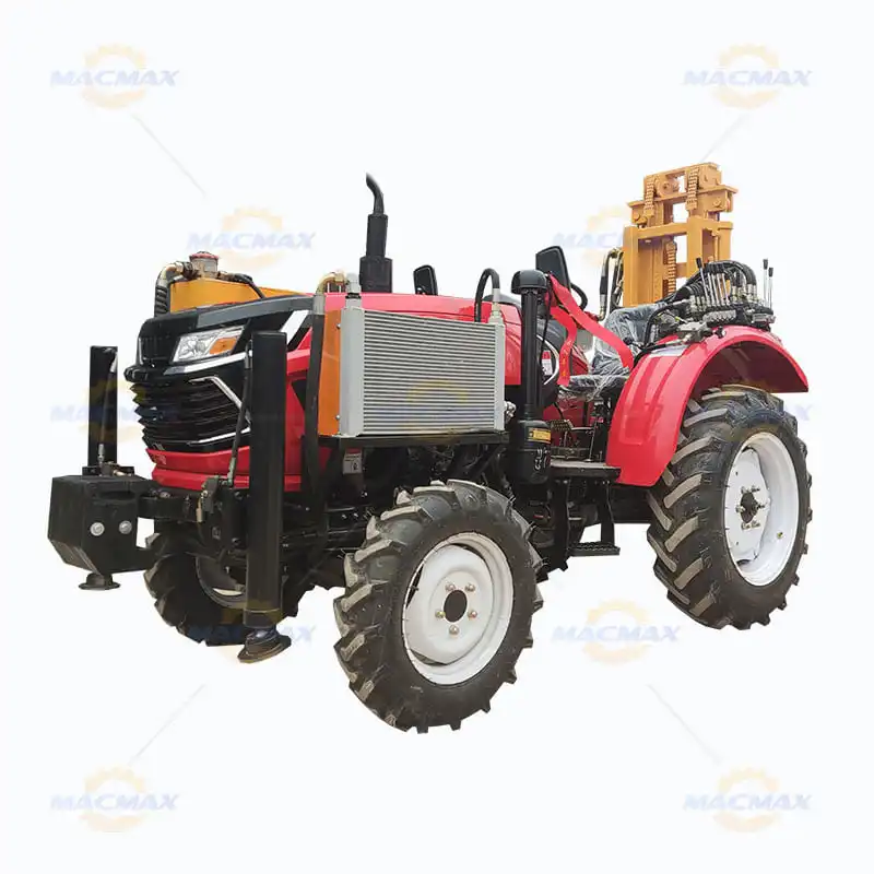 High quality tractor water and gas dual purpose hydraulic drilling rig 220 meters China dealer
