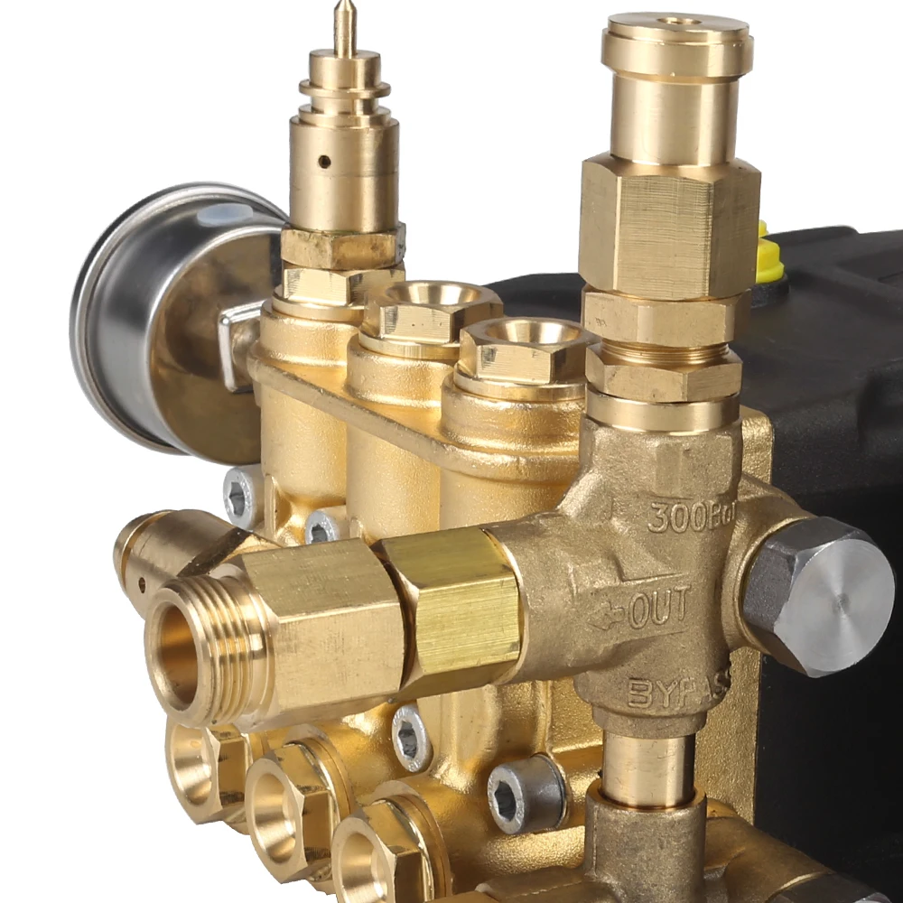 Energy saving 2900psi 200bar 5.3gpm 7.5kw portable car wash high pressure water pump