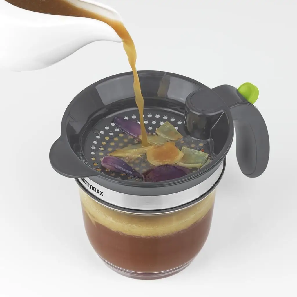 4 Cup Fat Gravy Separator Plastic Kitchen Oil And Grease Separator