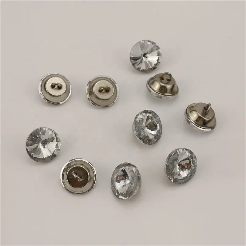 
14MM Crystal Buttons for Upholstery Sofa Decoration/ rhinestone buttons for sofa garments crystal glass buttons for furniture 