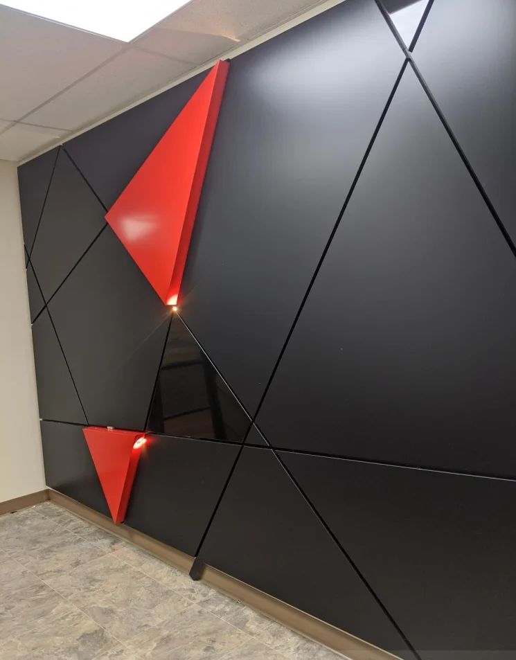 CE Certificated Aluminum Alucobond Black Color