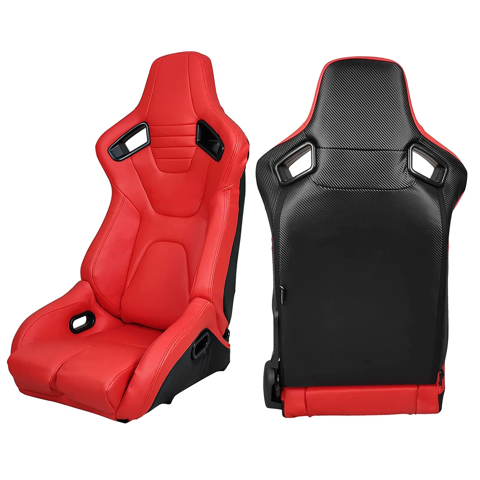 JIABEIR 1095 Universal Driver Car High Quality Leather Adjustable Sport Simulator Gaming Sim Racing Seats