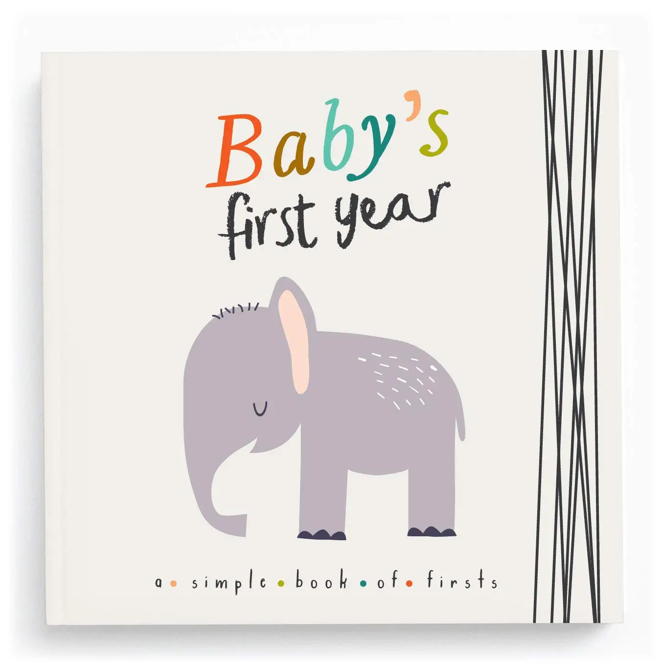 free sample custom printing spiral bound my newborn baby 1st first year album journal memory book
