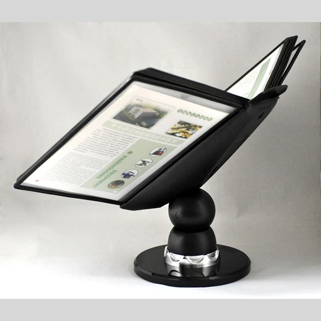 A4 10 Pockets Elegant Display Reference Rack