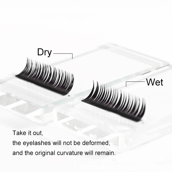 Gollee Eyelash Extension 0.03 0.05 0.07 0.20 cm Eyelash Easy Fanning Cluster Silk Eyelash Extensions
