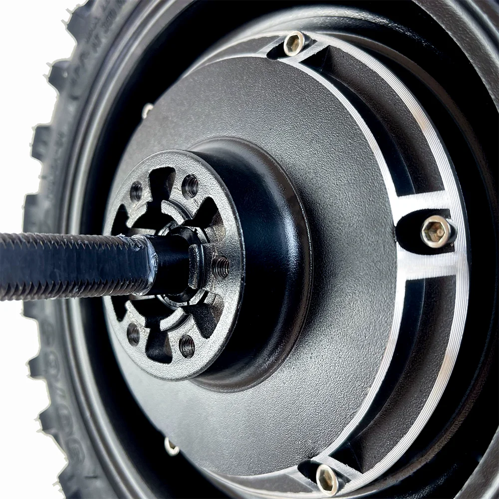 Wholesale price 90/65-6.5 11 inch enhanced vacuum tire motor 48V 60V 72V 2500W 3000W 3500W electric scooter wheel motor
