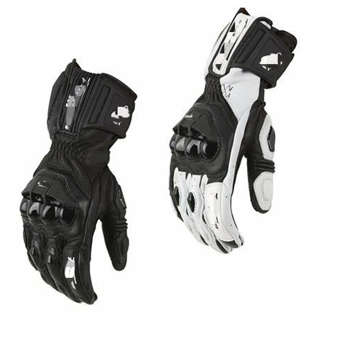 Motorcycle Leather Carbon Fiber Gloves Summer Winter Cross-country Mountain Bike AFS-18 Gloves Riding Motorcycle Rider Glove