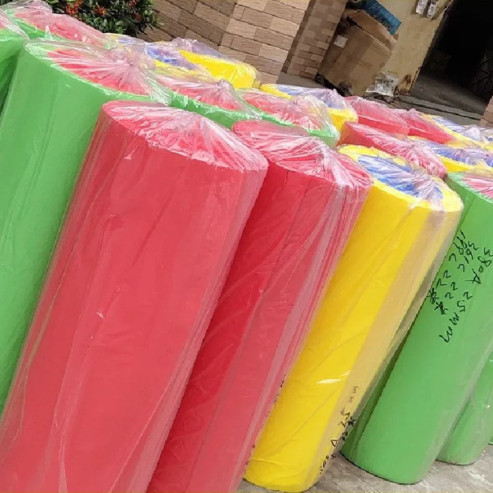 China Factory High Density All Colors Custom Thickness Eco Friendly Craft Foam EVA Foam roll Black White EVA Foam 38°A material