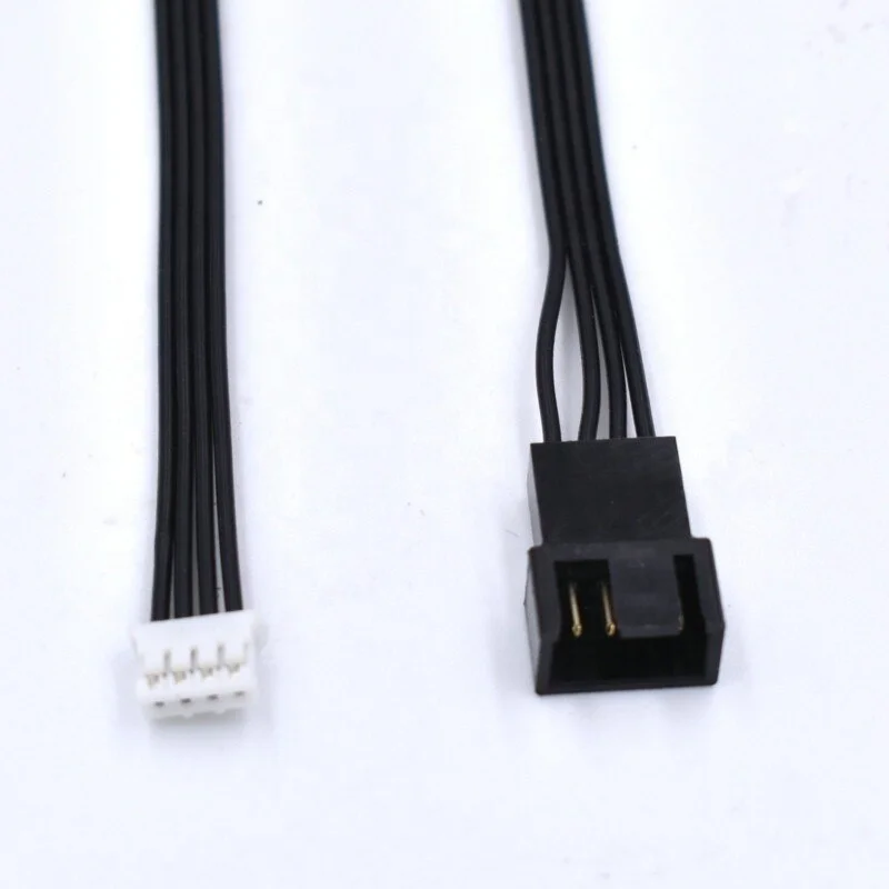 Sleeved PWM mini 4 pin fan to mirco 4pin Power Adapter Cable for Video card VGA Graphics Cards Cooling Fan