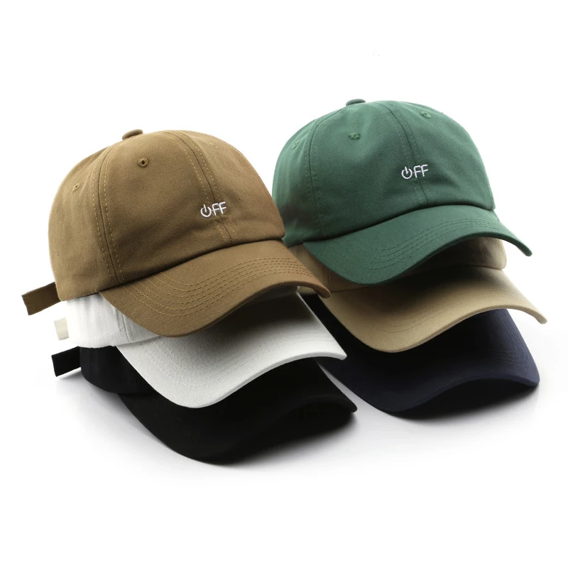 Fashion Design Wholesale 6 Panel Plain White Sports Hats Cotton Custom Baseball Cap Embroidery Logo For Women Men Unisex