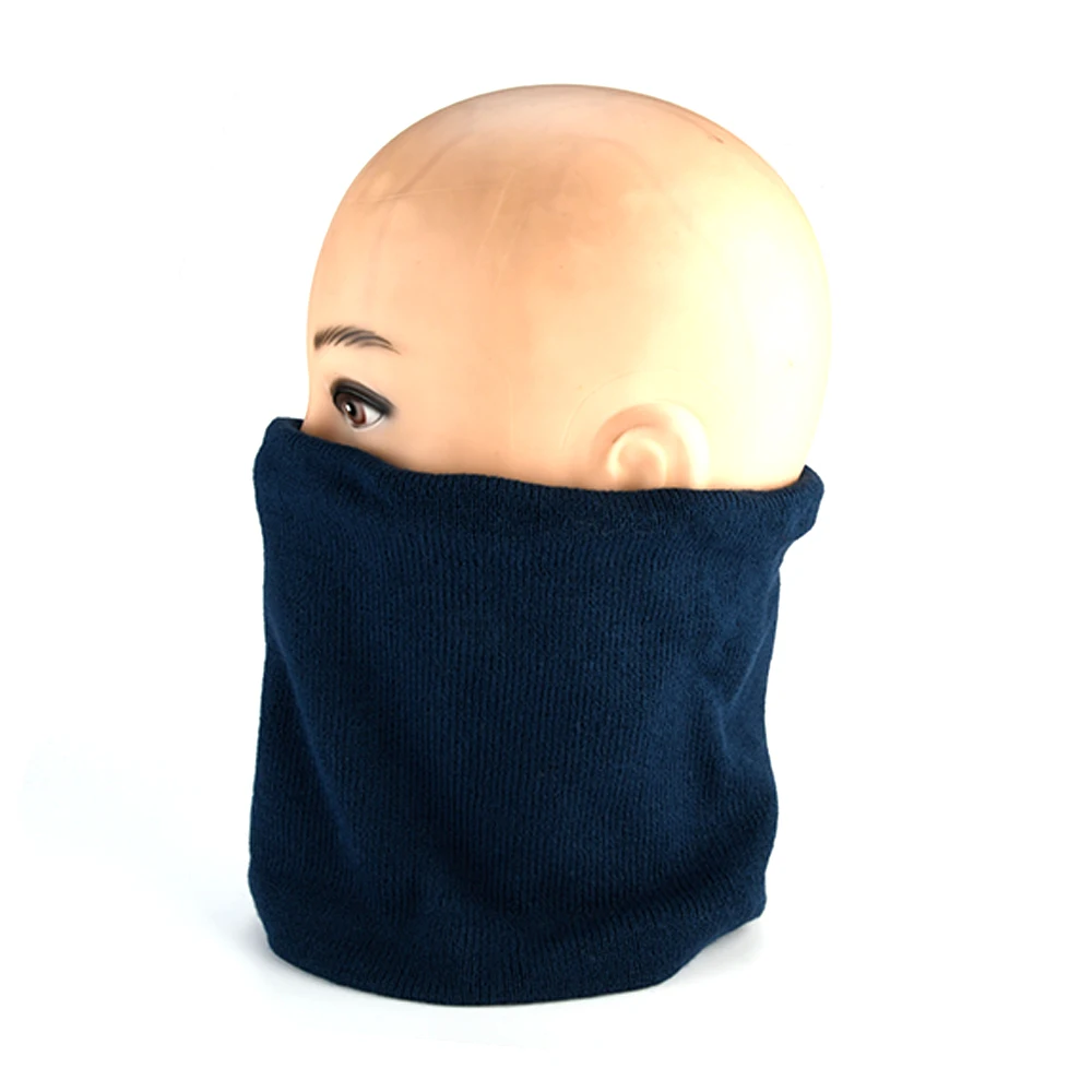 autumn winter  Custom Outdoor hats Promotional Warm Ski Unisex Fleece Neck Scarf