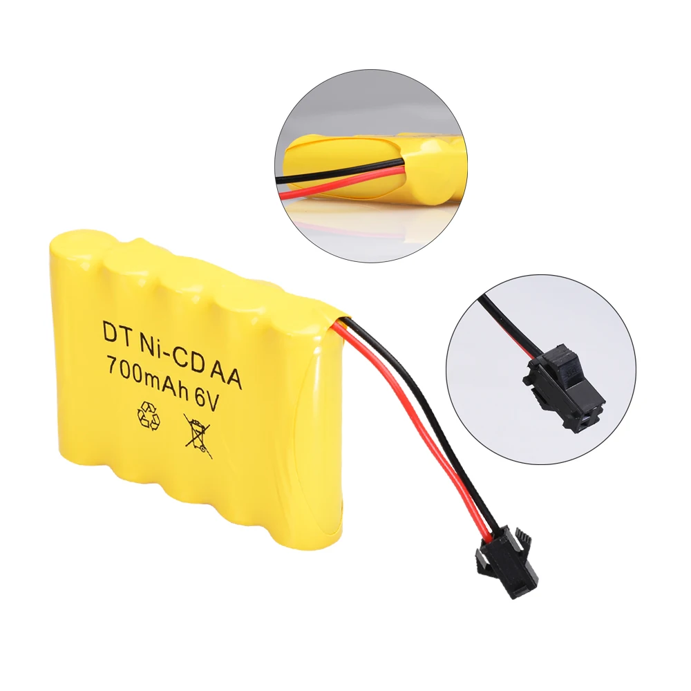 CROWN R Nickel-Cadmium Battery AA AAA Battery pack 300mAh 6V rechargeable nickel-cadmium battery