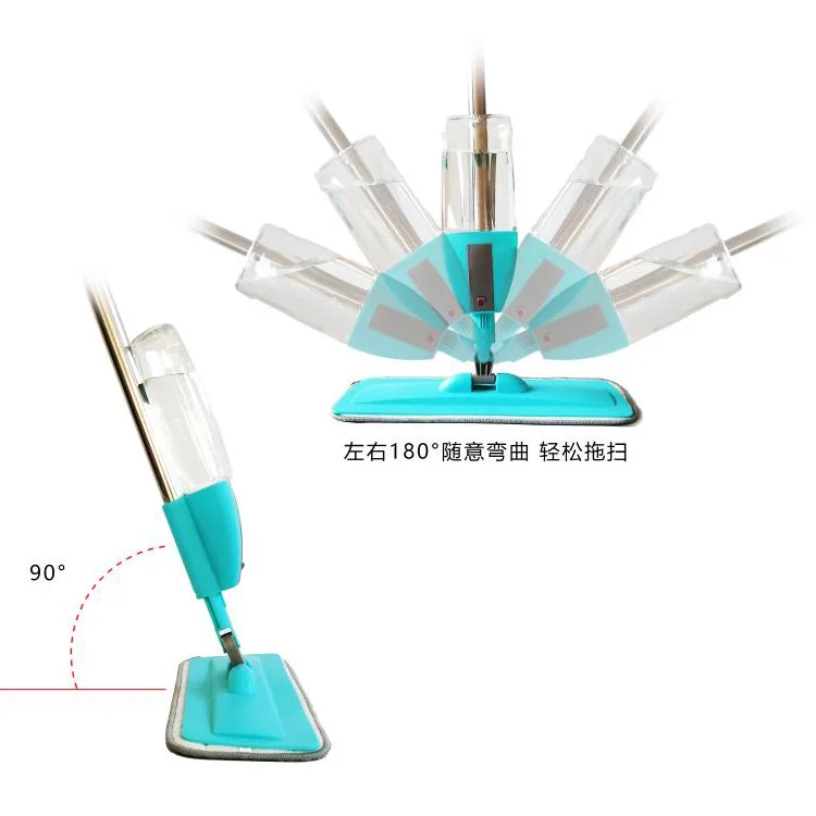 360 magic household easy handheld water microfiber hot selling spray mop with sprayer