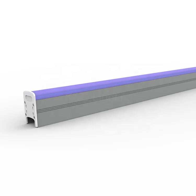 Building decoration Led outdoor facade linear strip lighting RGB DMX led tube line light