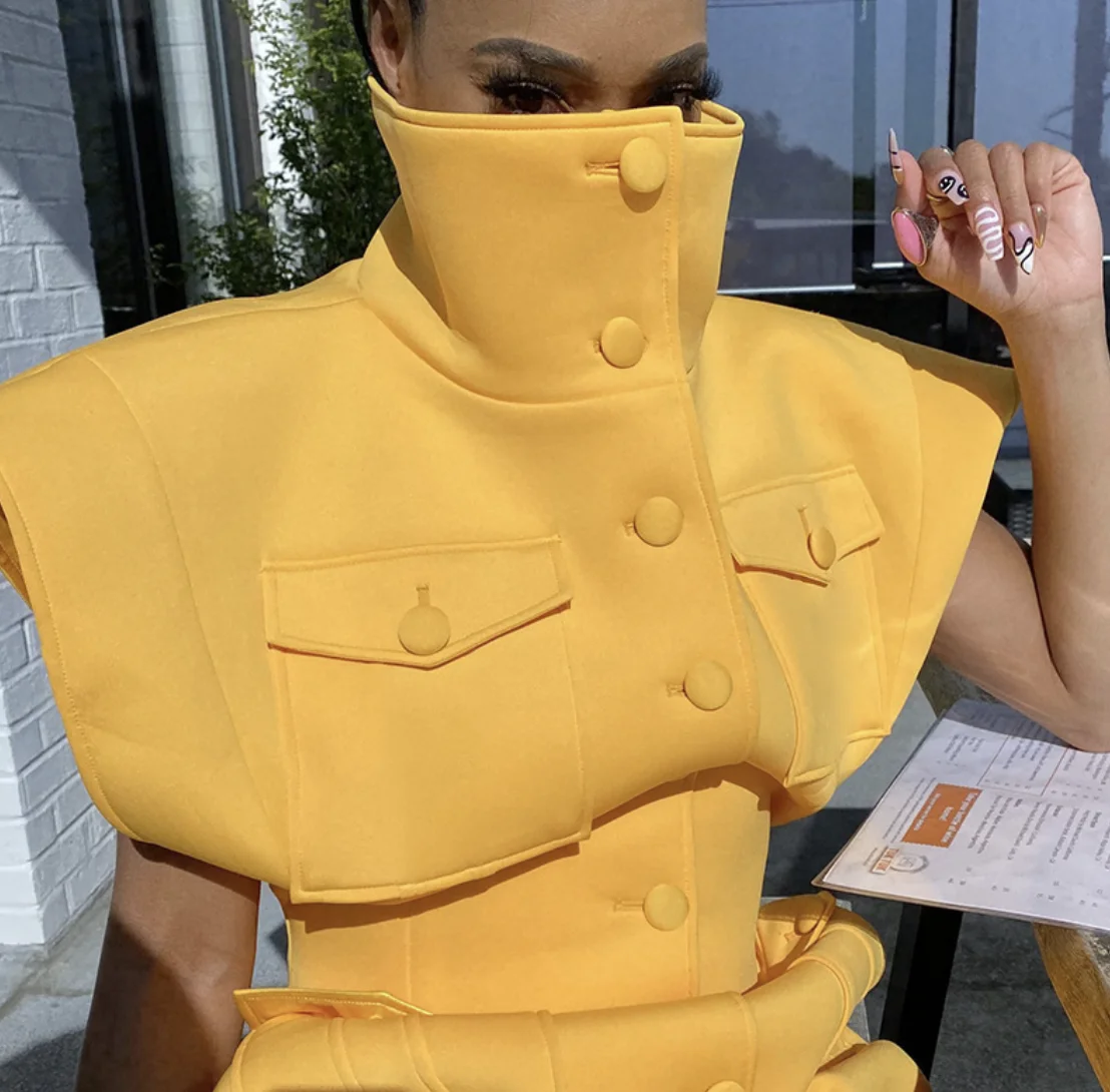 Summer Casual Dress Womens High Quality Solid Color Party Summer Short Puff Sleeve Lady Casual Women Dresses