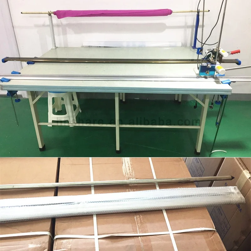 Electric End Fabric Cutter Straight Track Cutting Machine Cloth