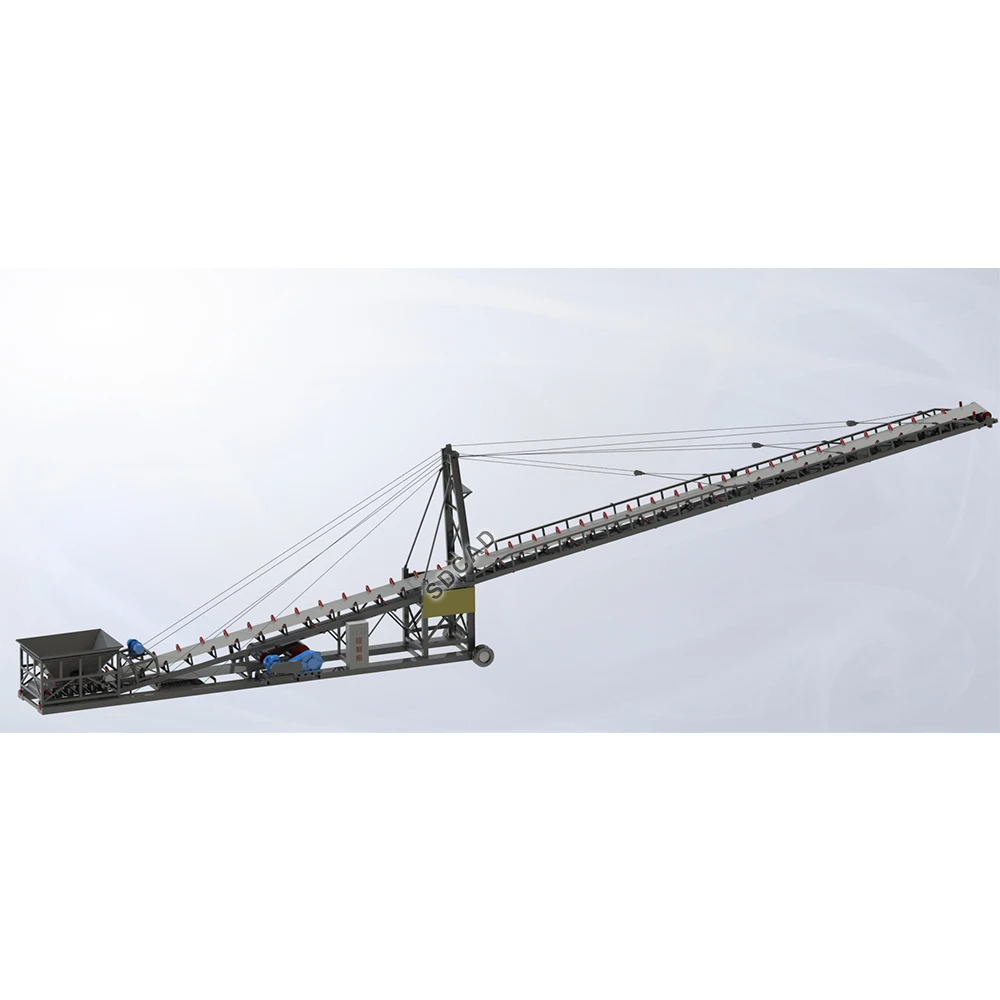 Hot Sale Barge stacker conveyor Portable Ship Loading Machine with best price