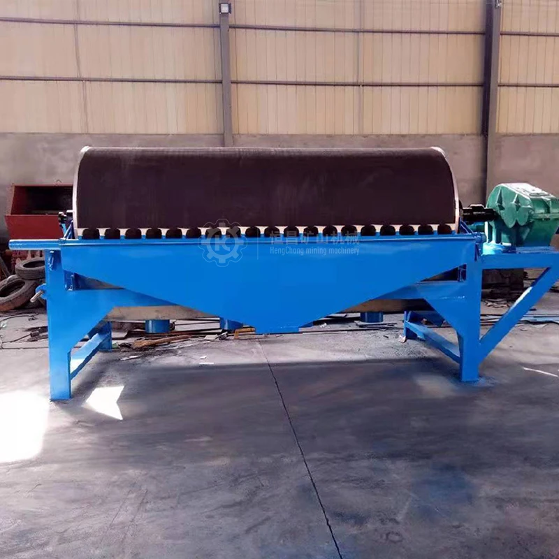 2024 New Hot Sale Quartz Sand Iron Ore Remover Machine Mineral Processing CTB(S/N) Series Wet Drum Roller Magnetic Separator