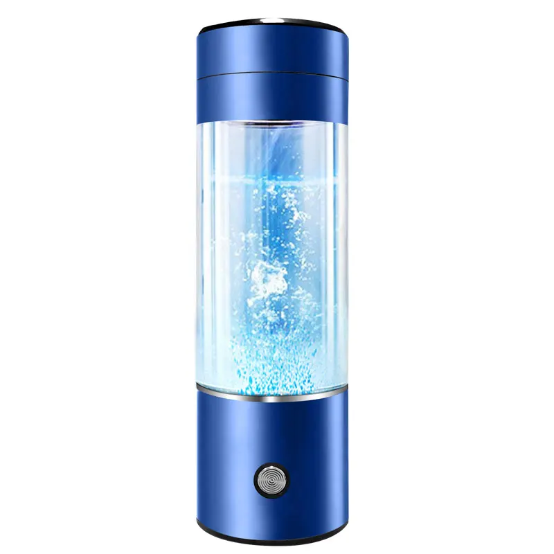 Type C Charge 3000PPB Hydrogen Breathing H2 water machine portable hydrogen bottle with SPE and PEM