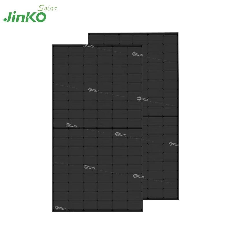 Jinko Solar Panel Tiger Neo 54HL4R-BDB 430W 435W 440W 445W 450W All Black bifacial Module With Dual Glass Rotterdam Warehouse