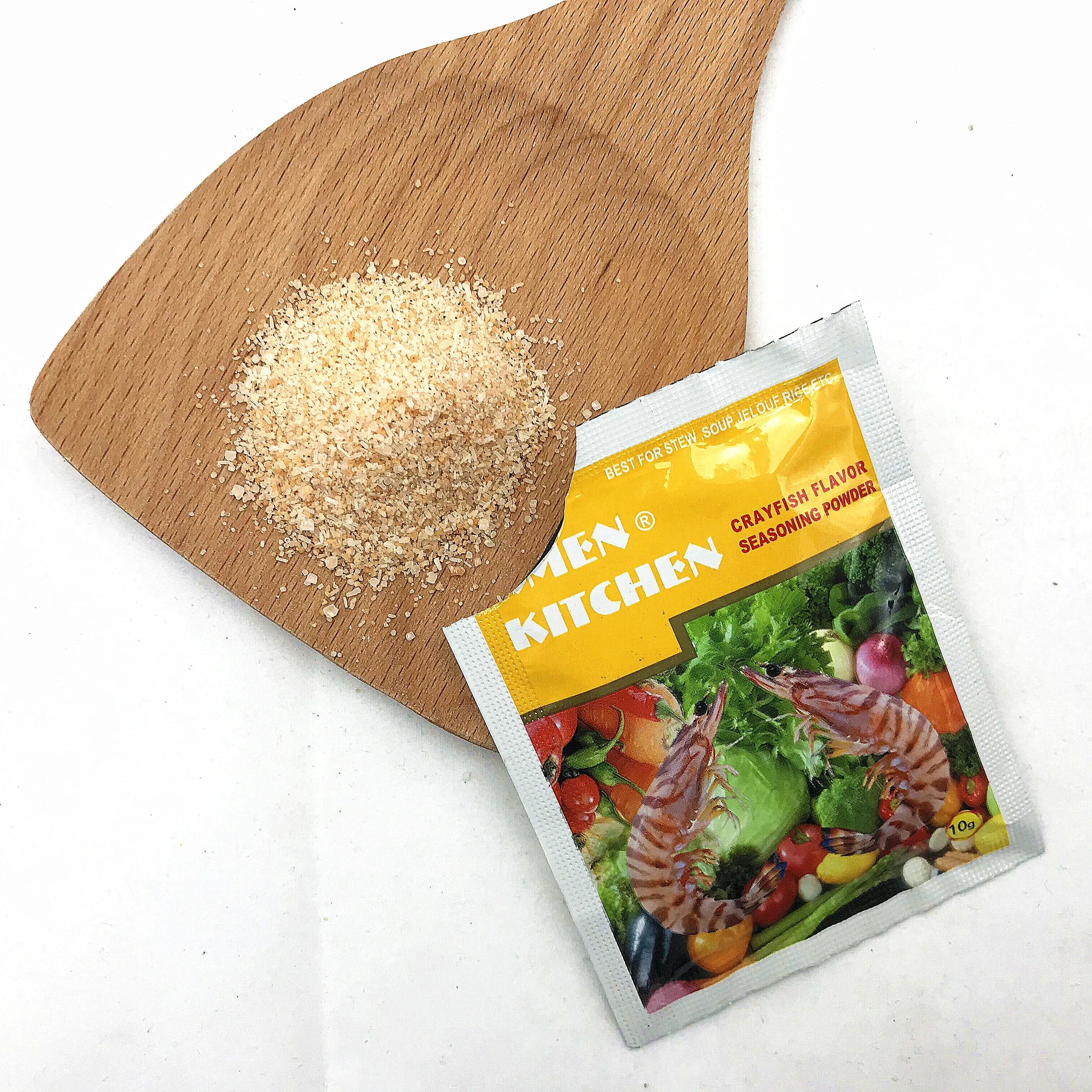 Shrimp Flavor Bouillon Seasoning Soup Powder 4g 10g Sachet Chicken Bouillon Powder For Halal African Muslim Cook