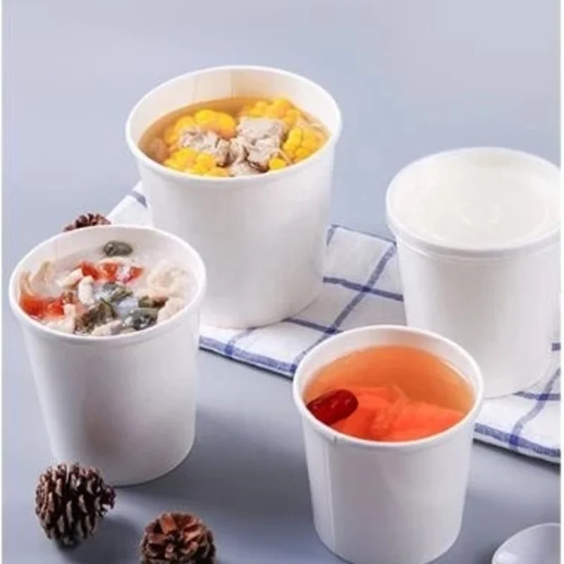 white paper popcorn bucket,food bowl with lid,paper bowl for food