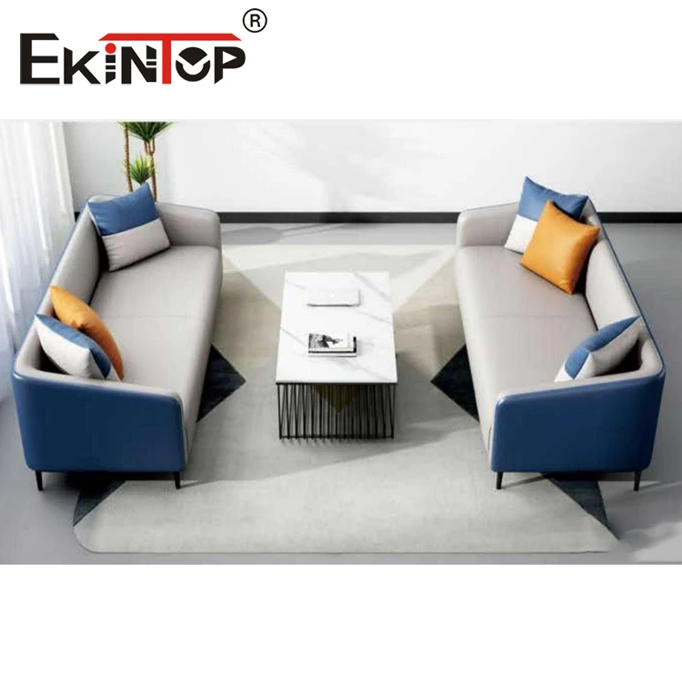 Modern Home 1+1+3 Seat Office Sofa Set Customized Design European Furniture Artificial Leather Office Sofa