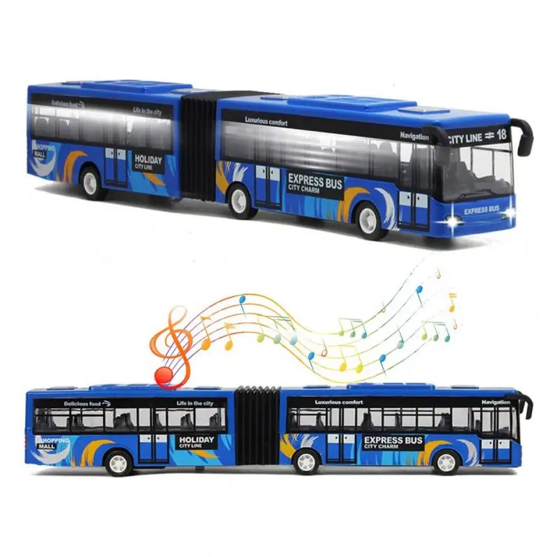 JMD Die Cast Car Model 1:32 Musical Diecast Alloy Cars High Quality London Bus Model Friction Toy Vehicles