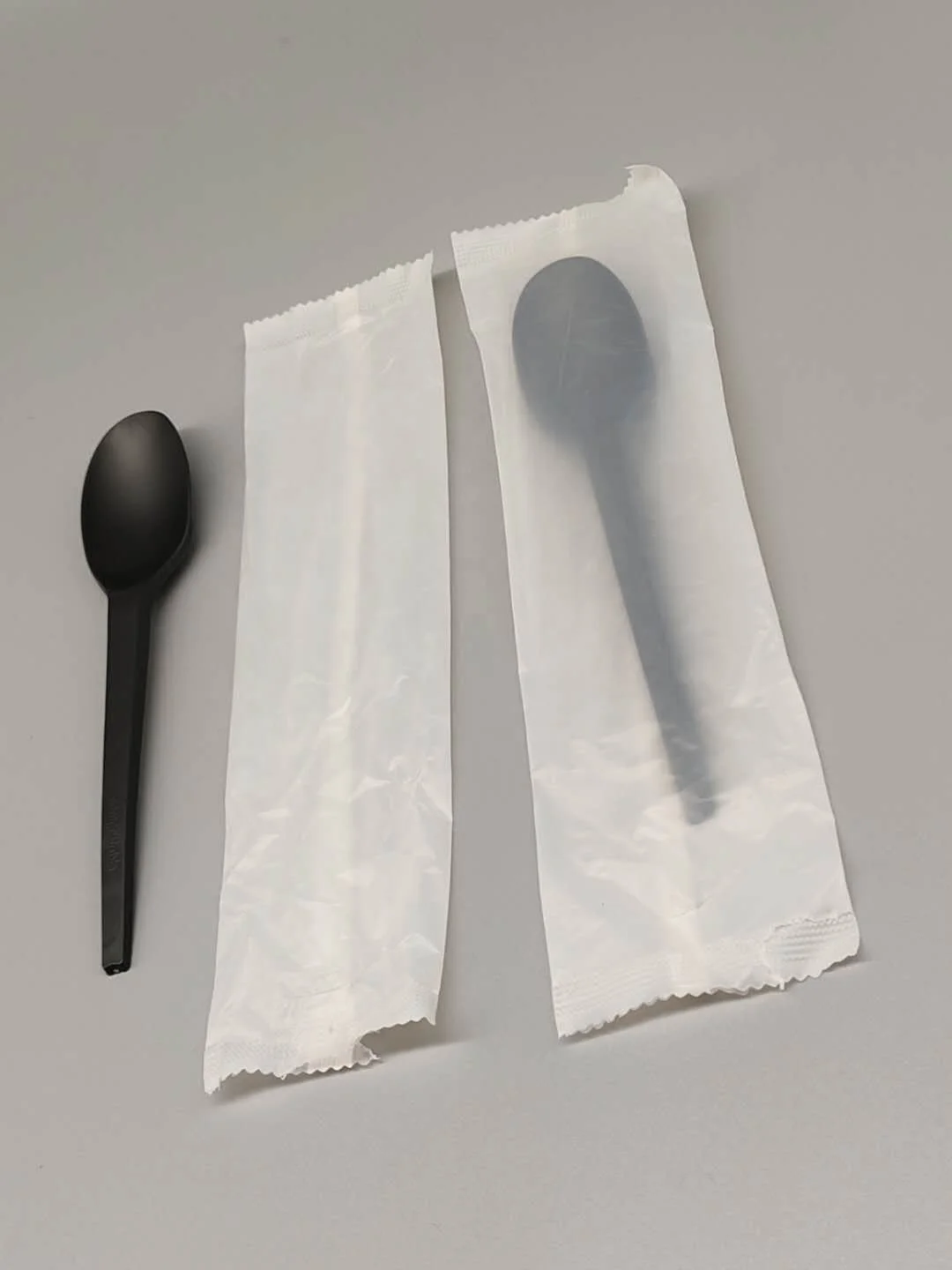 
Greenworks Plastic Cpla biodegradable cutlery,eating utensils environmentally friendly cutlery Spoon Wrapped dinnerware sets 