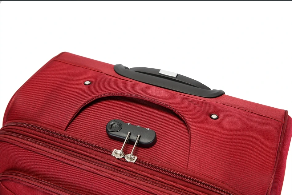 Lightweight Soft Fabric Eva Luggage 4 pcs luggage set Waterproof Trolley Suitcase With Cheap Fabric