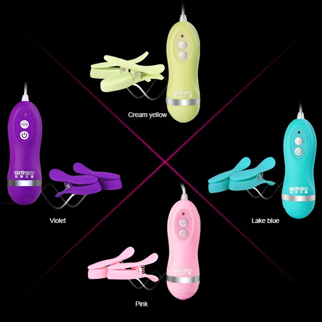 
Nipple clip SM tools of torture remote control female passion appliances husband and wife sex goods appeal to fairy click orgasm 