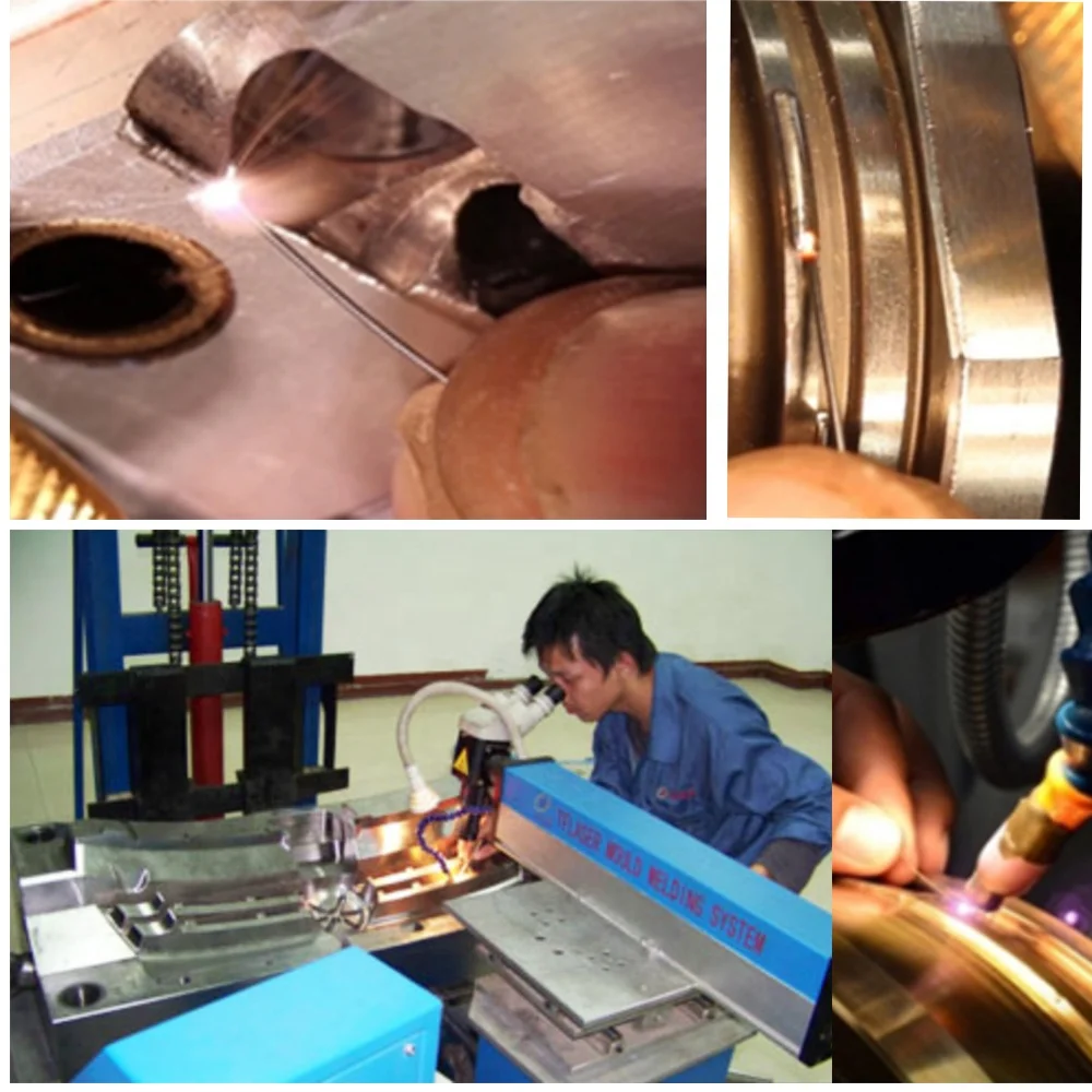  High quality laser welding machine for metals mould repair metal parts fiber