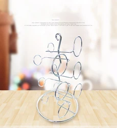 Most Popular Home Hotel Metal Wine Storage Bottle table vintage Display holder rack standing for rack