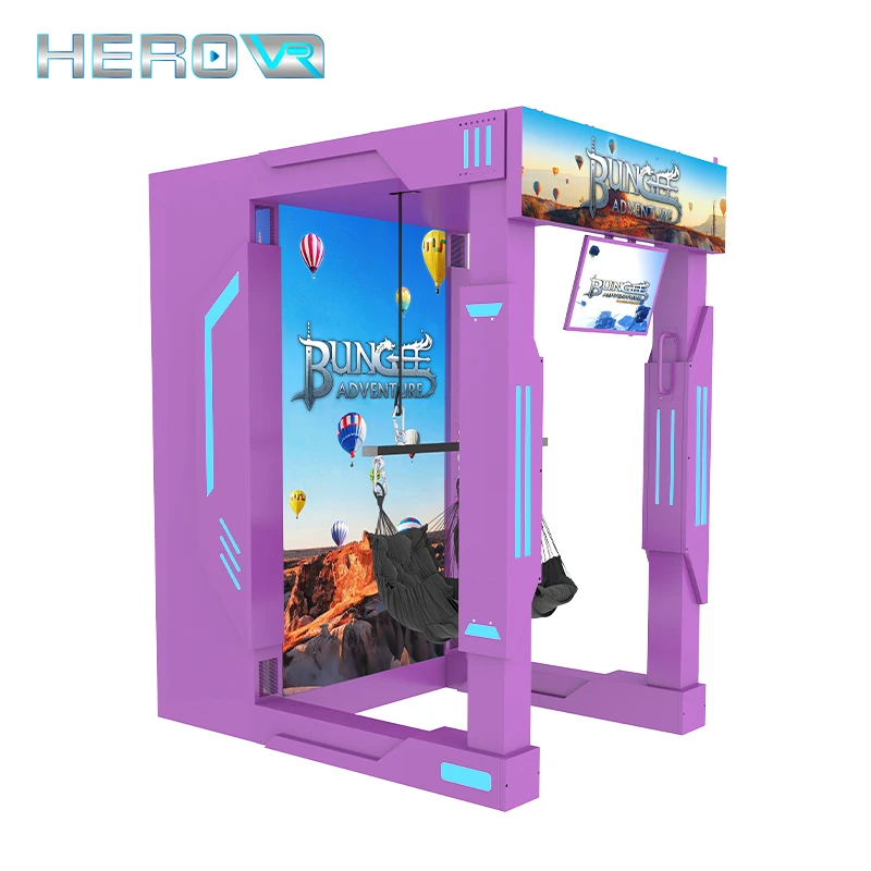 HEROVR Eye-catching Extreme Sports VR Flying Simulation Bungee Tower Jump Falling Simulator